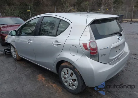 2012 Toyota Prius C One z USA, uszkodzony, nr VIN JTDKDTB39C1003953
